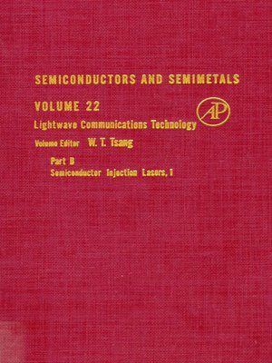 cover image of Semiconductors and Semimetals